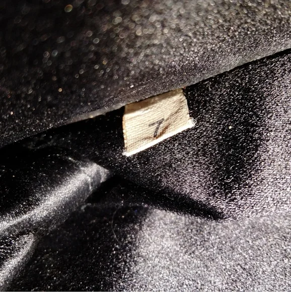 Prada Hand Bag  Black Silk Satin - Picture 9 of 9